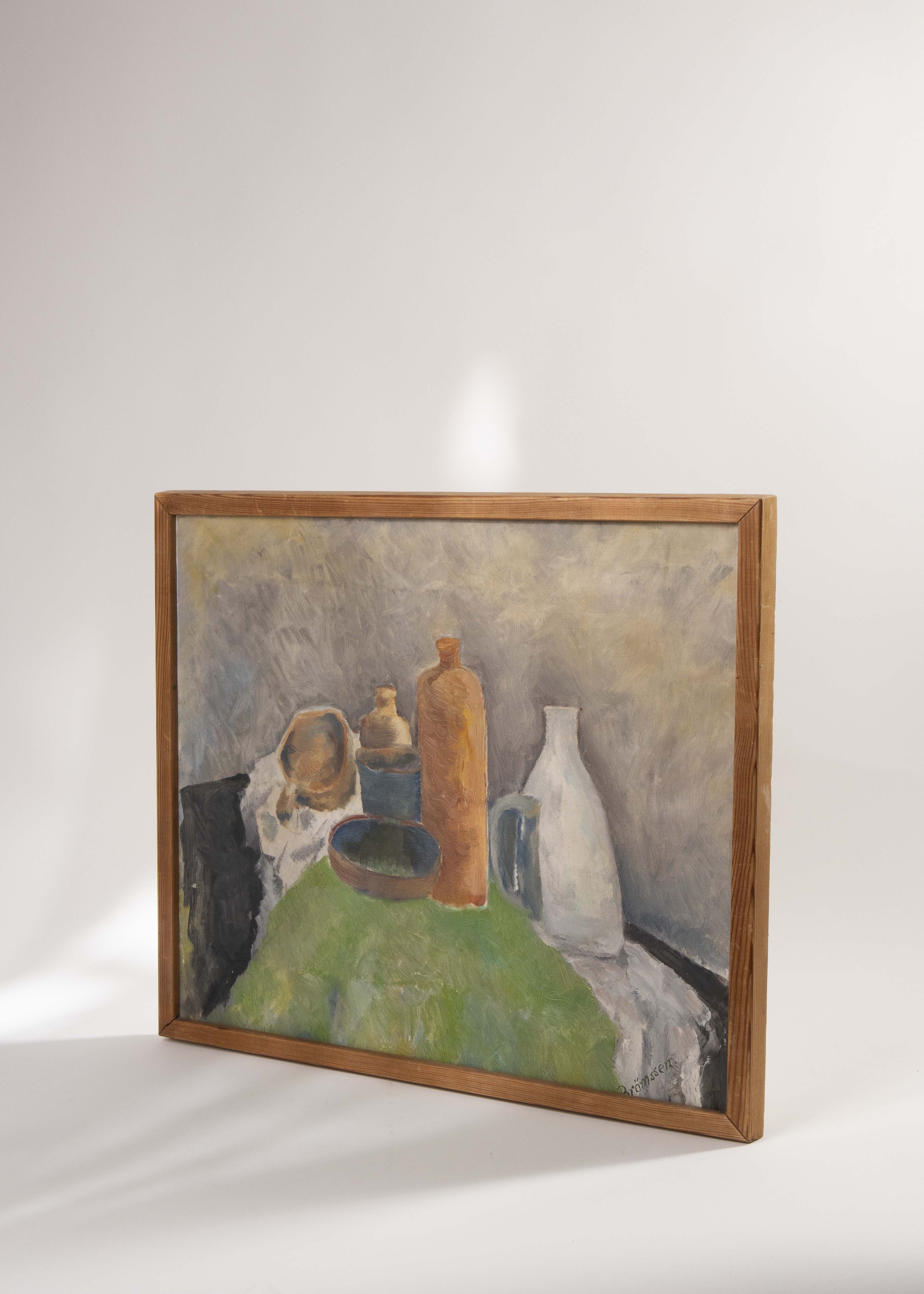 Oljemålning på duk