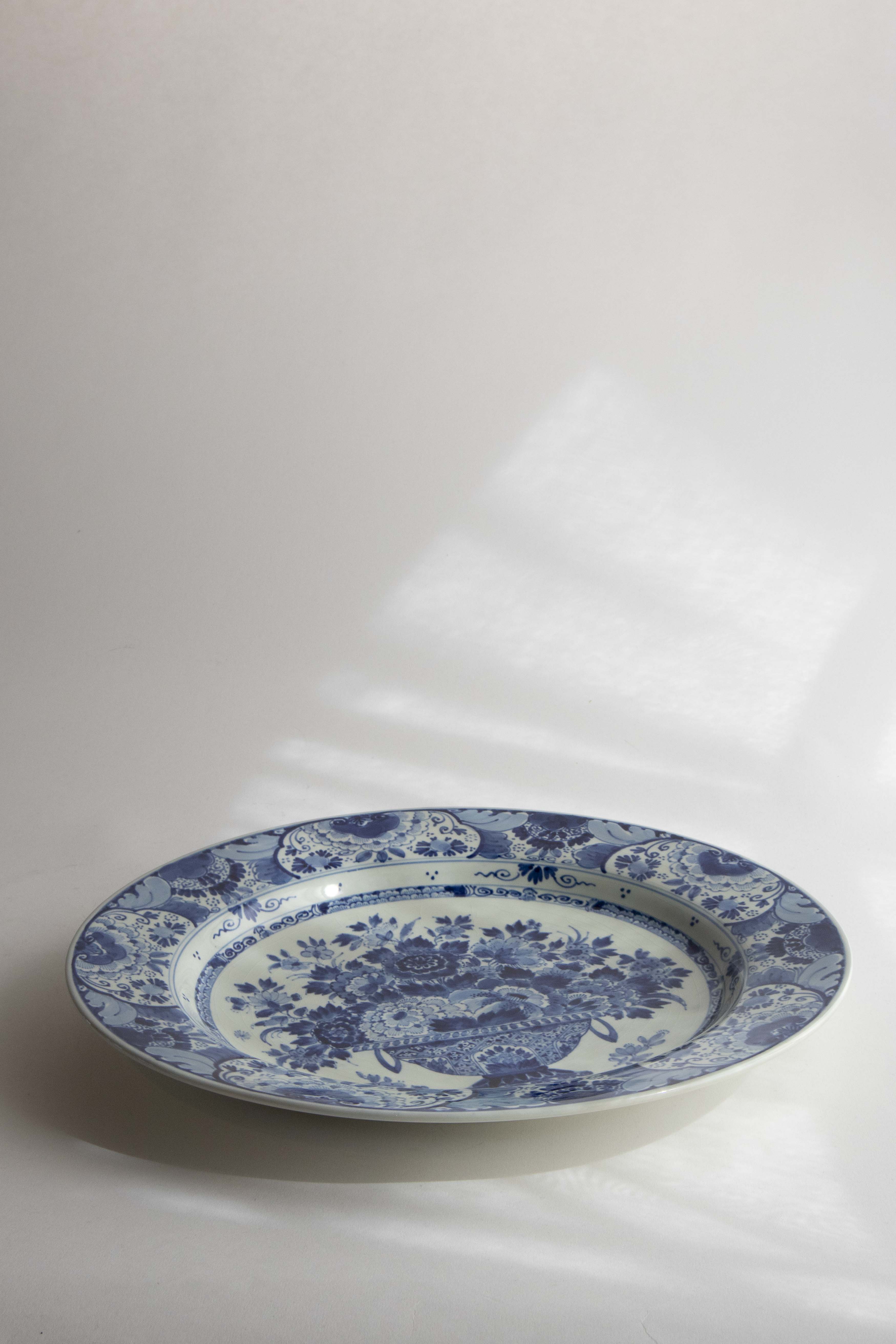 Väggtallrik Delft