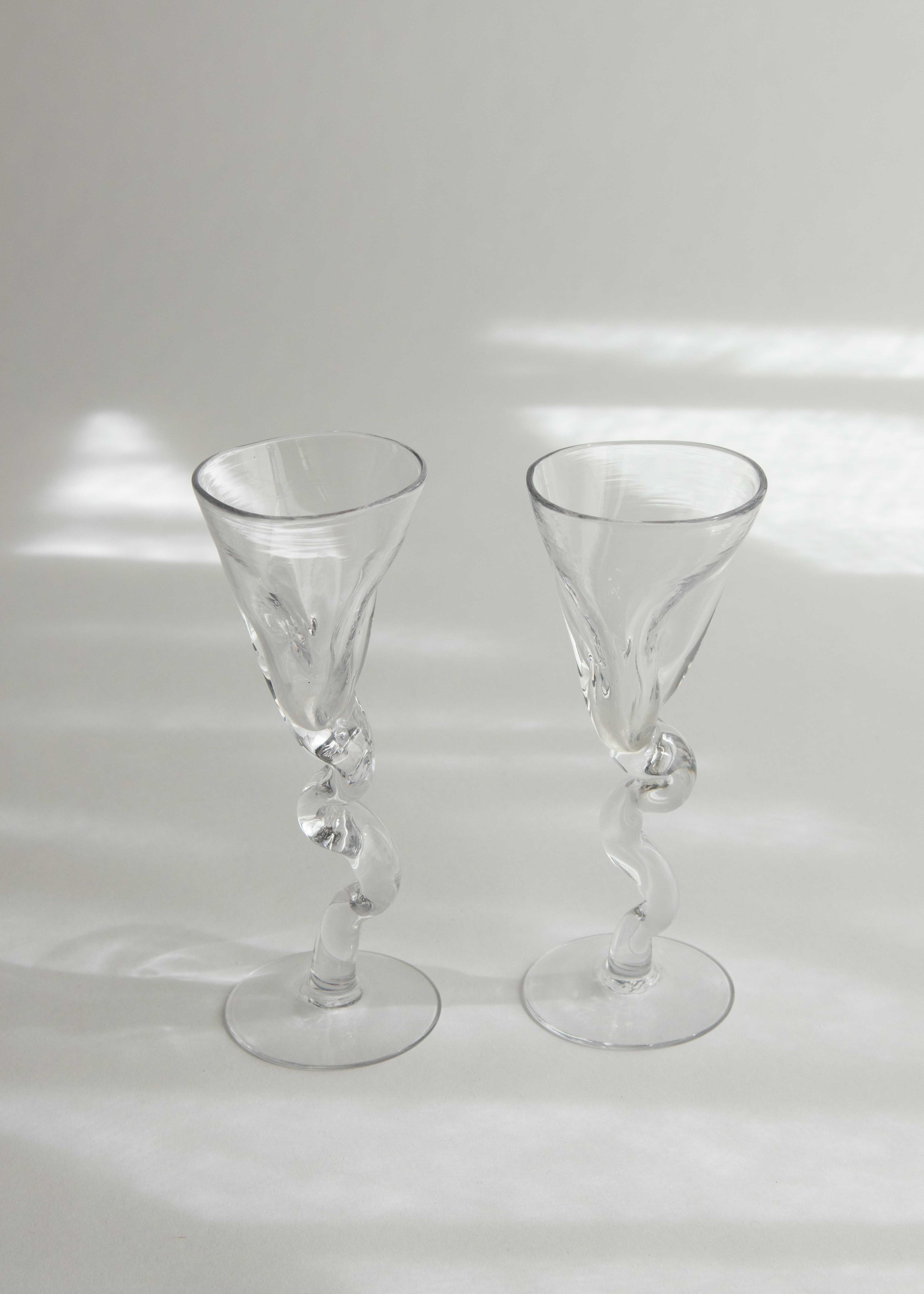 Glas på fot (2)