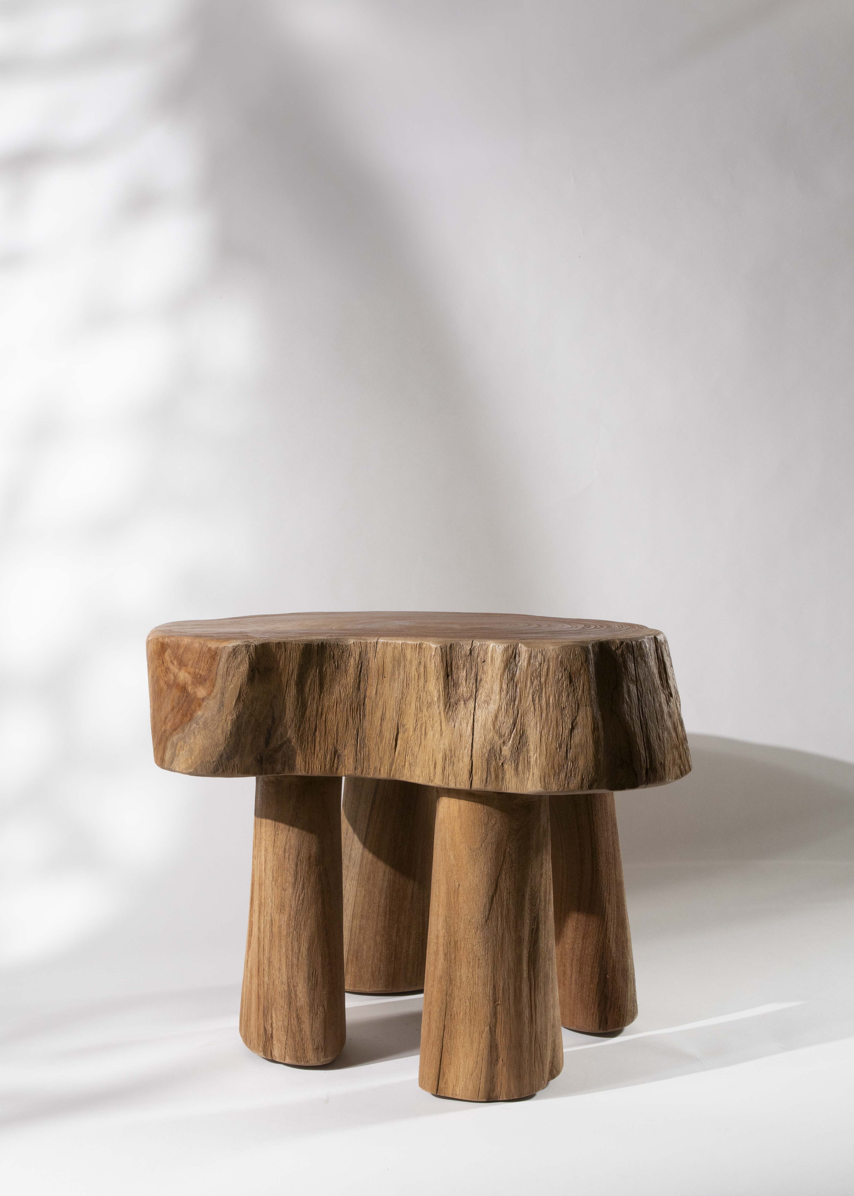 Log Wooden Table