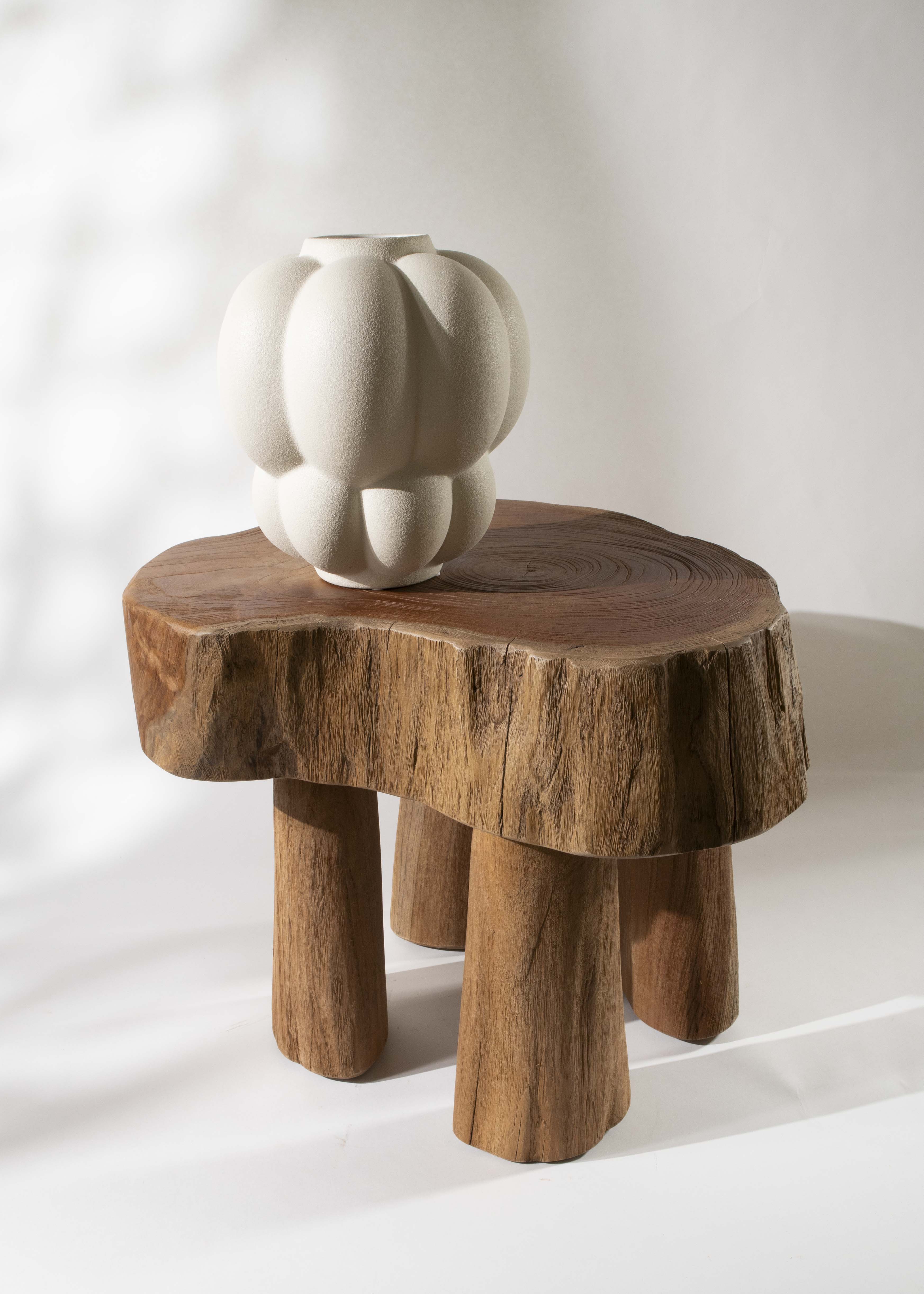 Log Wooden Table