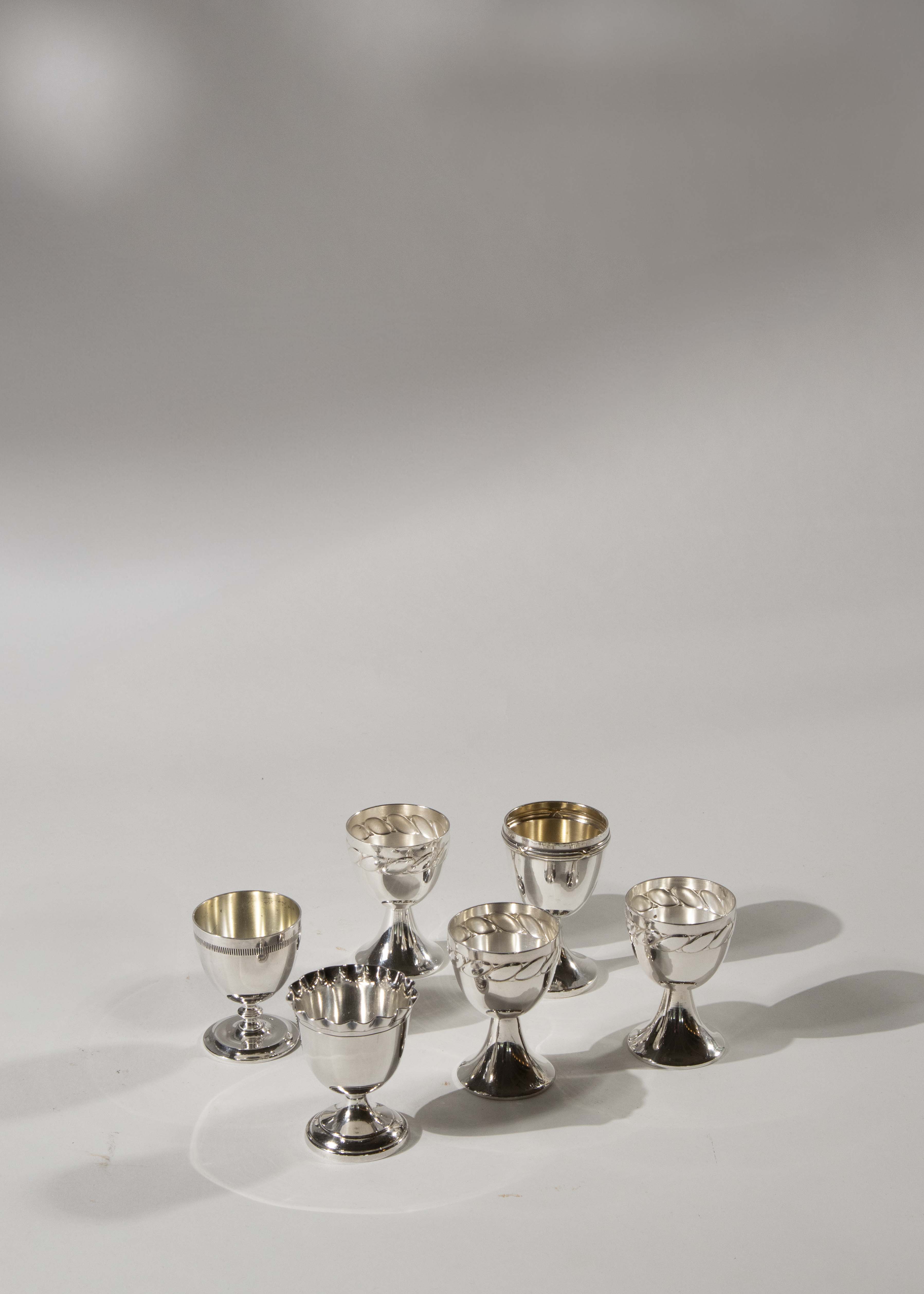 Äggkoppar nysilver (6)