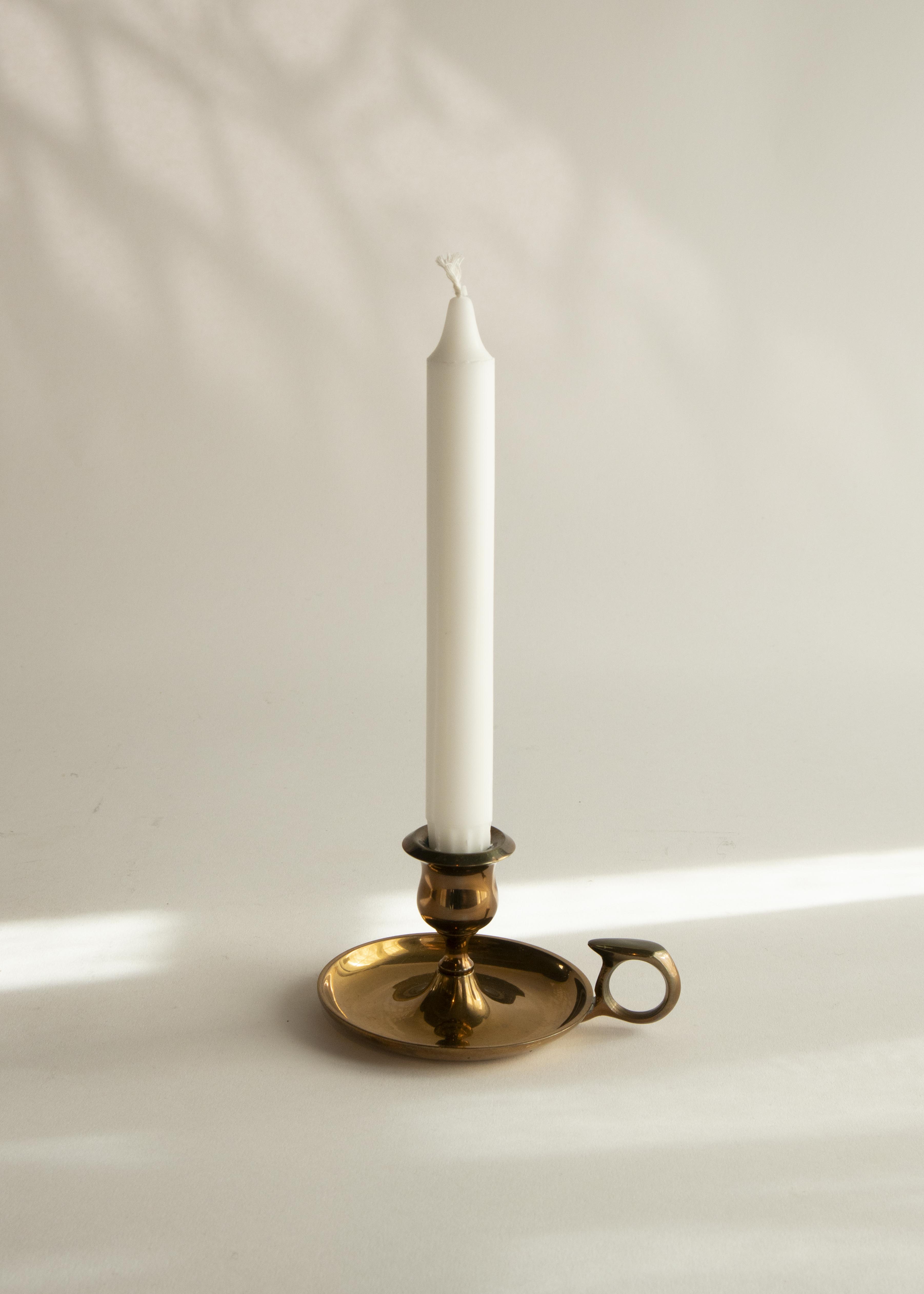 Nattljusstake mässing