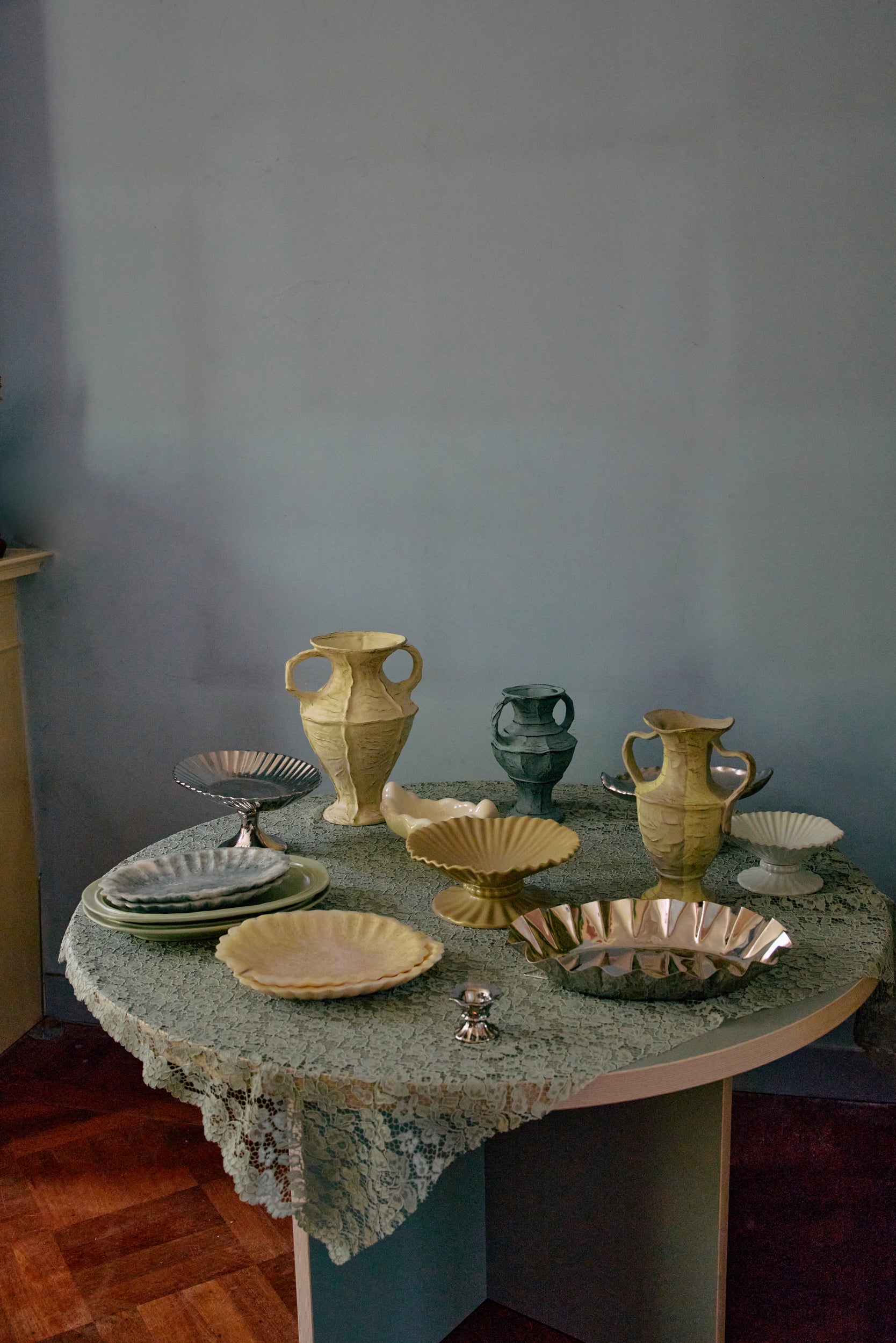 Resin Tray Pale Blue