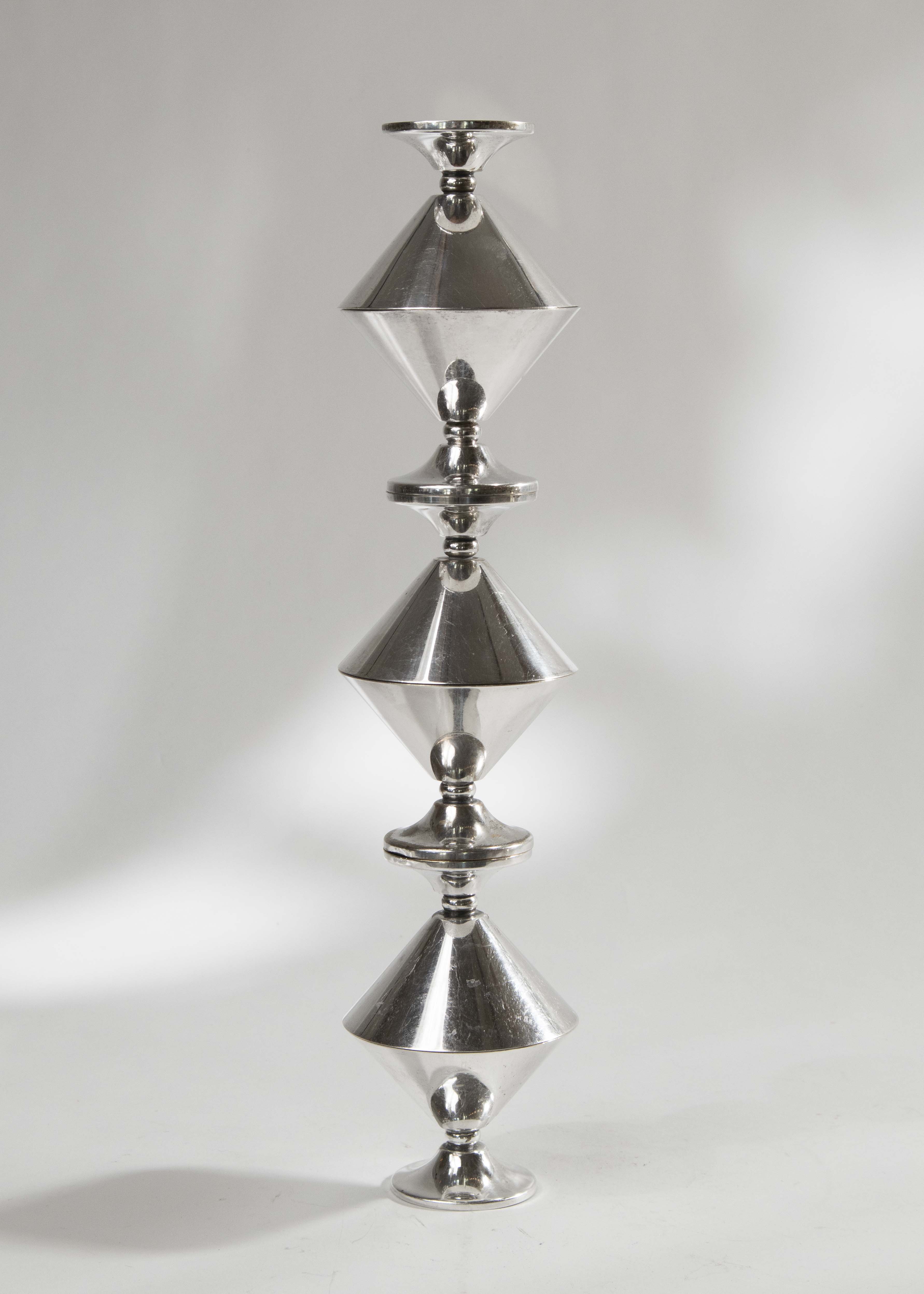 Dessertbägare nysilver (6)