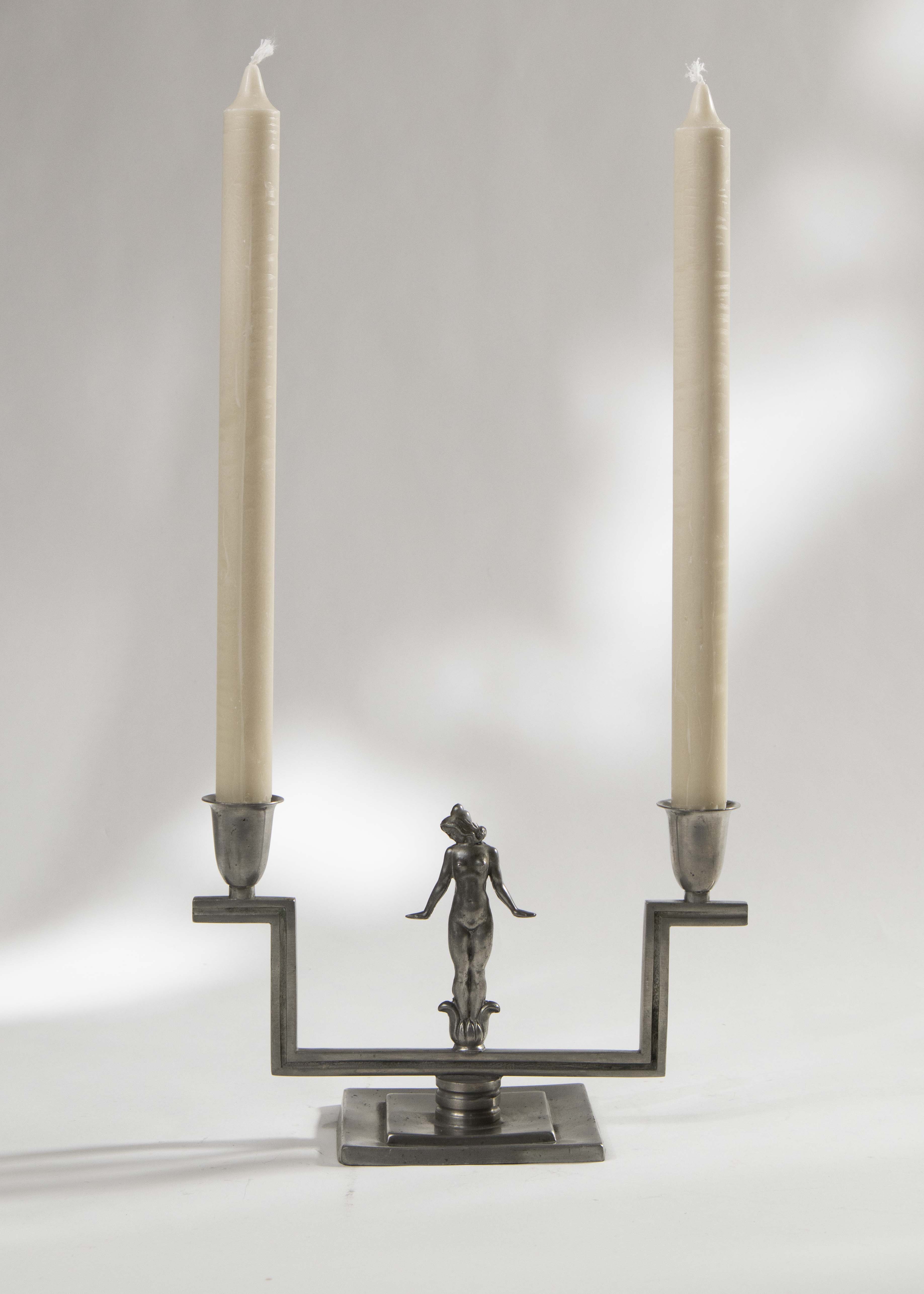 Ljusstake Art Deco