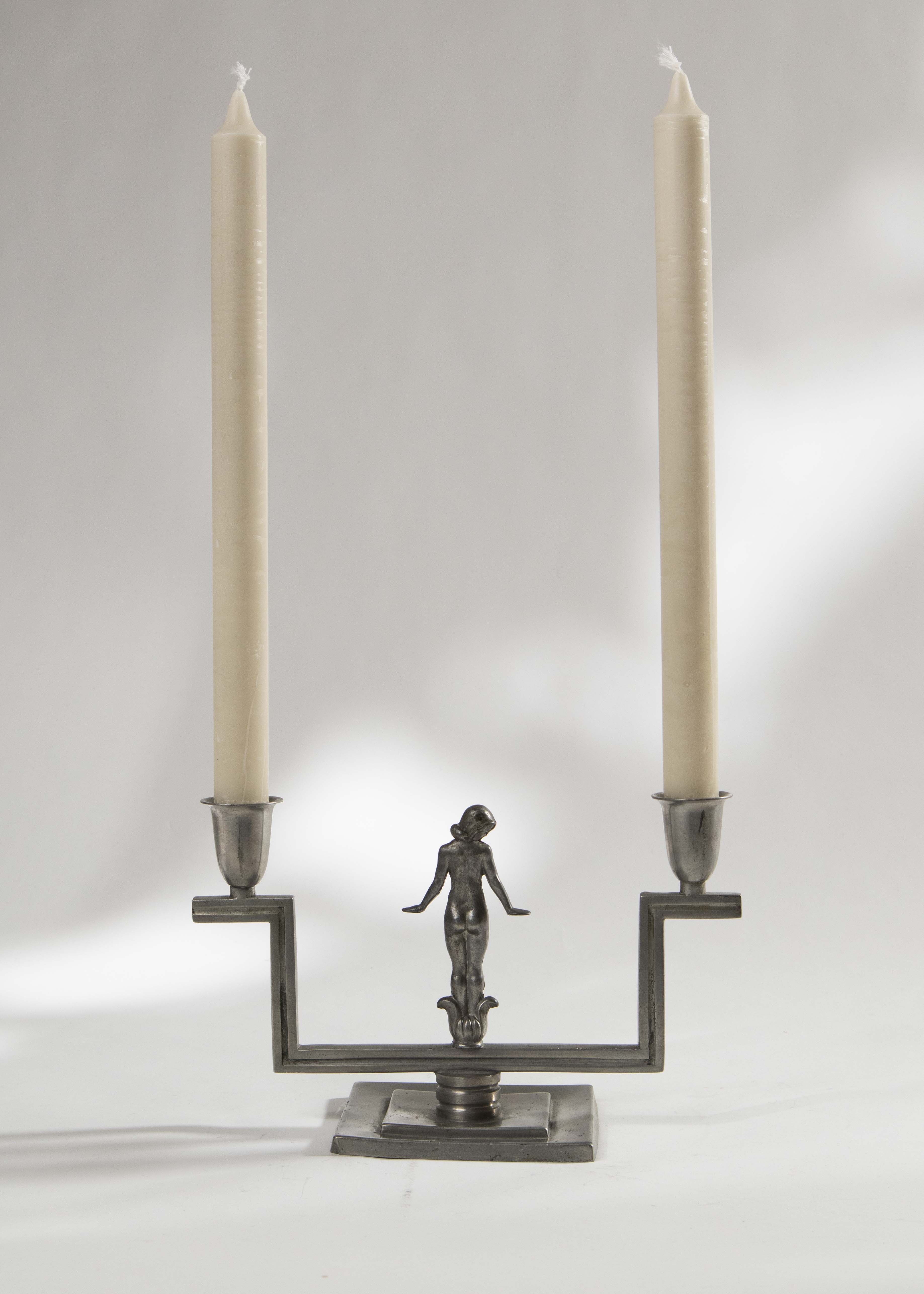 Ljusstake Art Deco