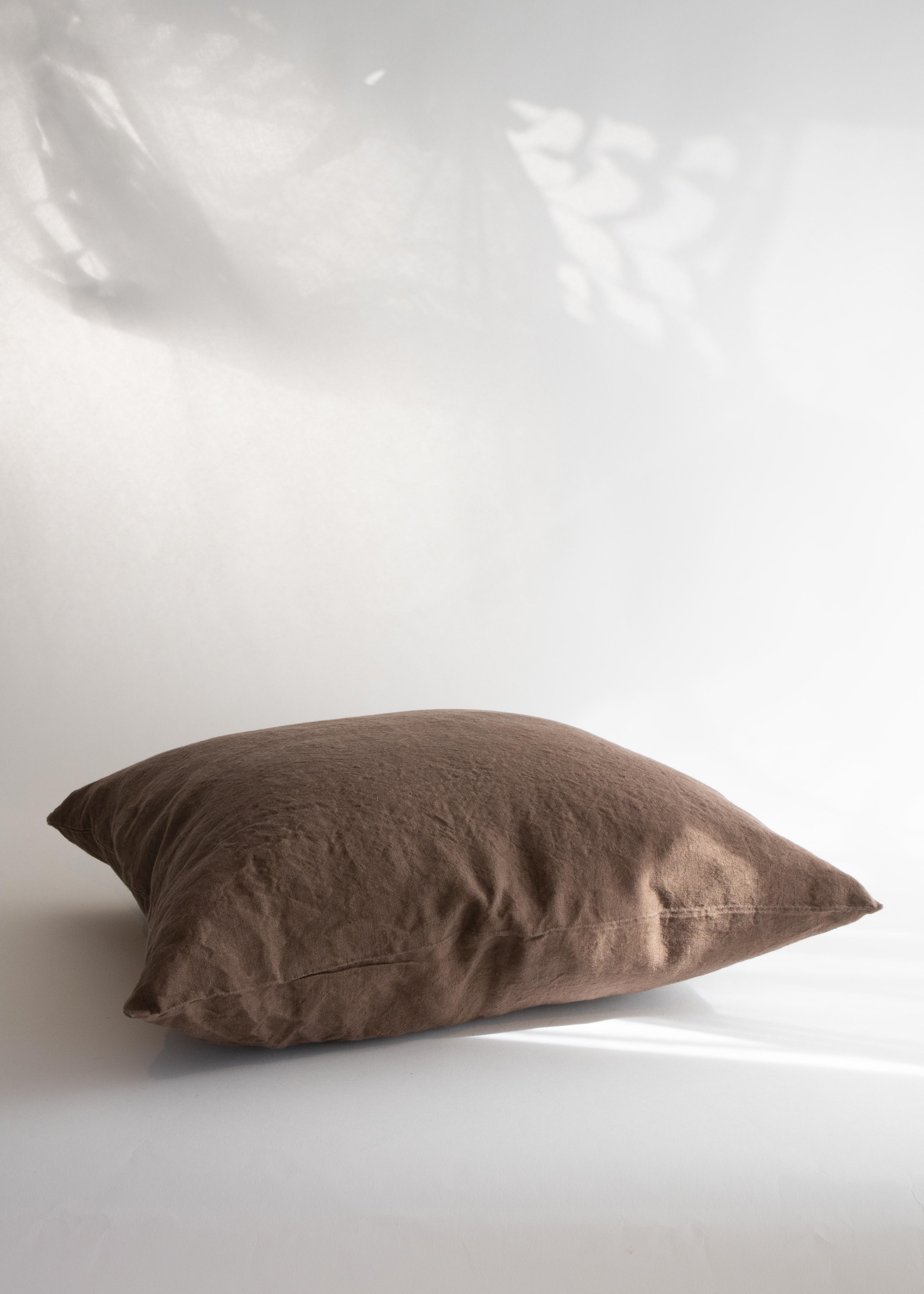 Linnekudde 55x55 Brown