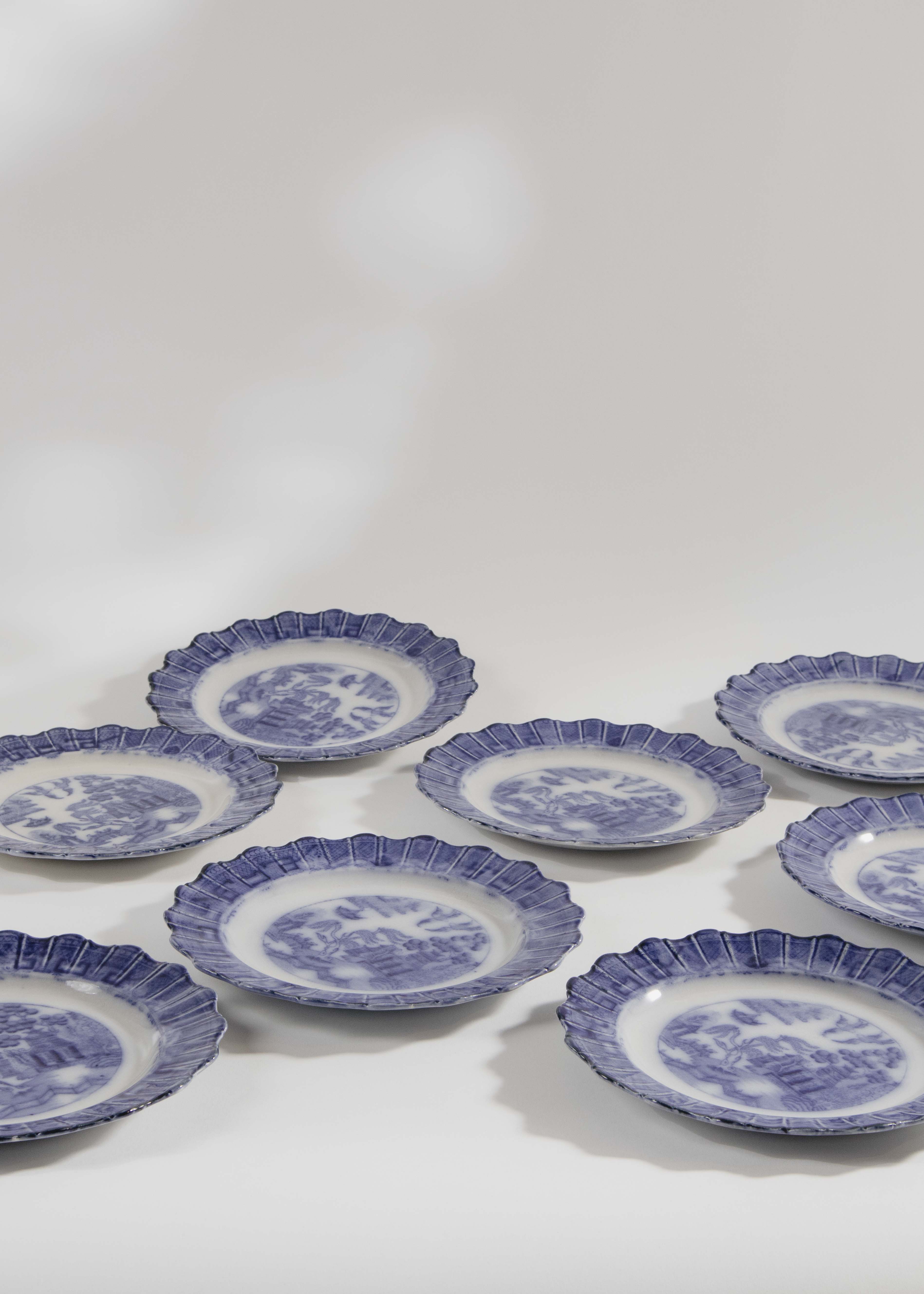 Assiett Rörstrand Willow (8)