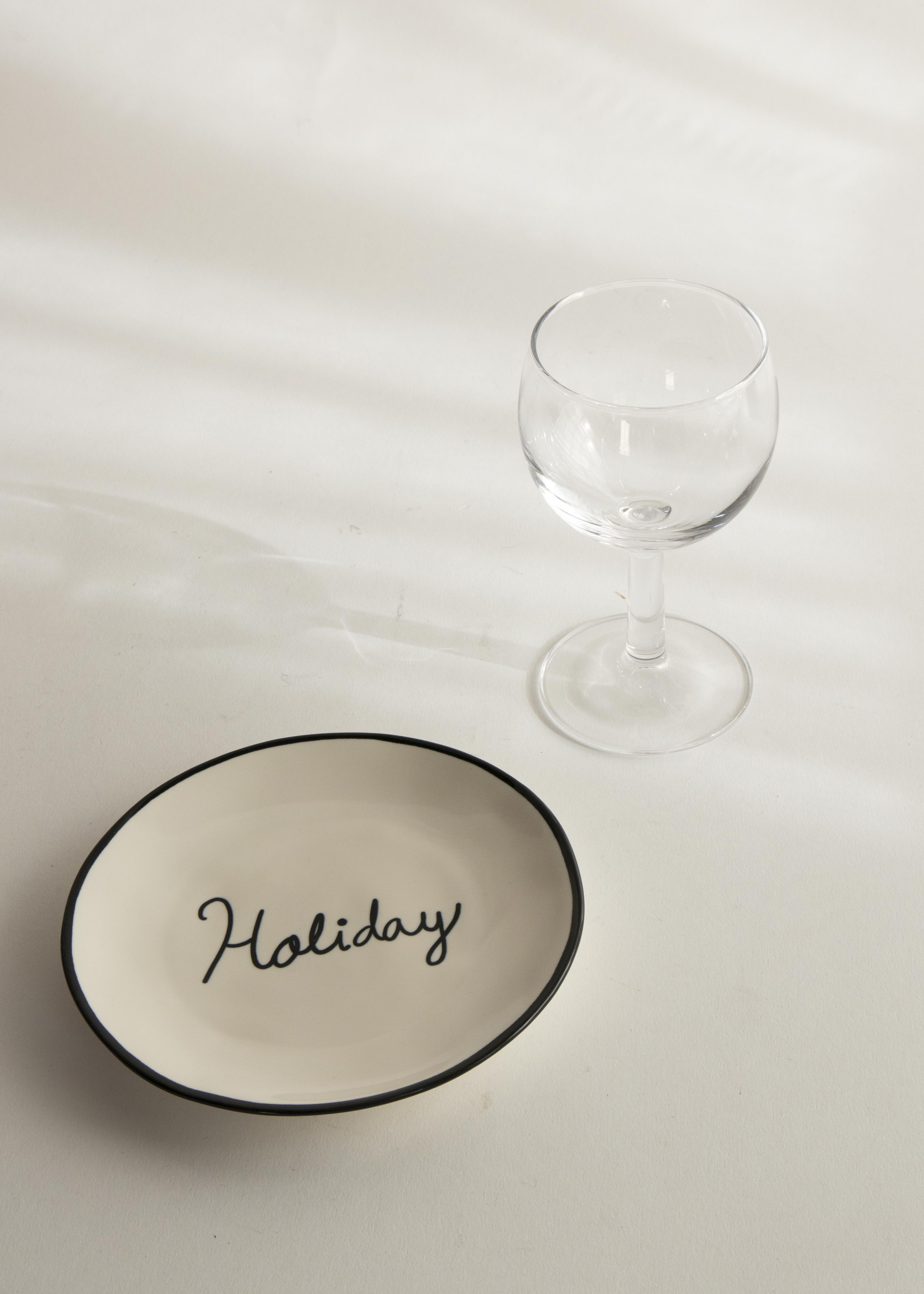 Holiday Dessert Plate