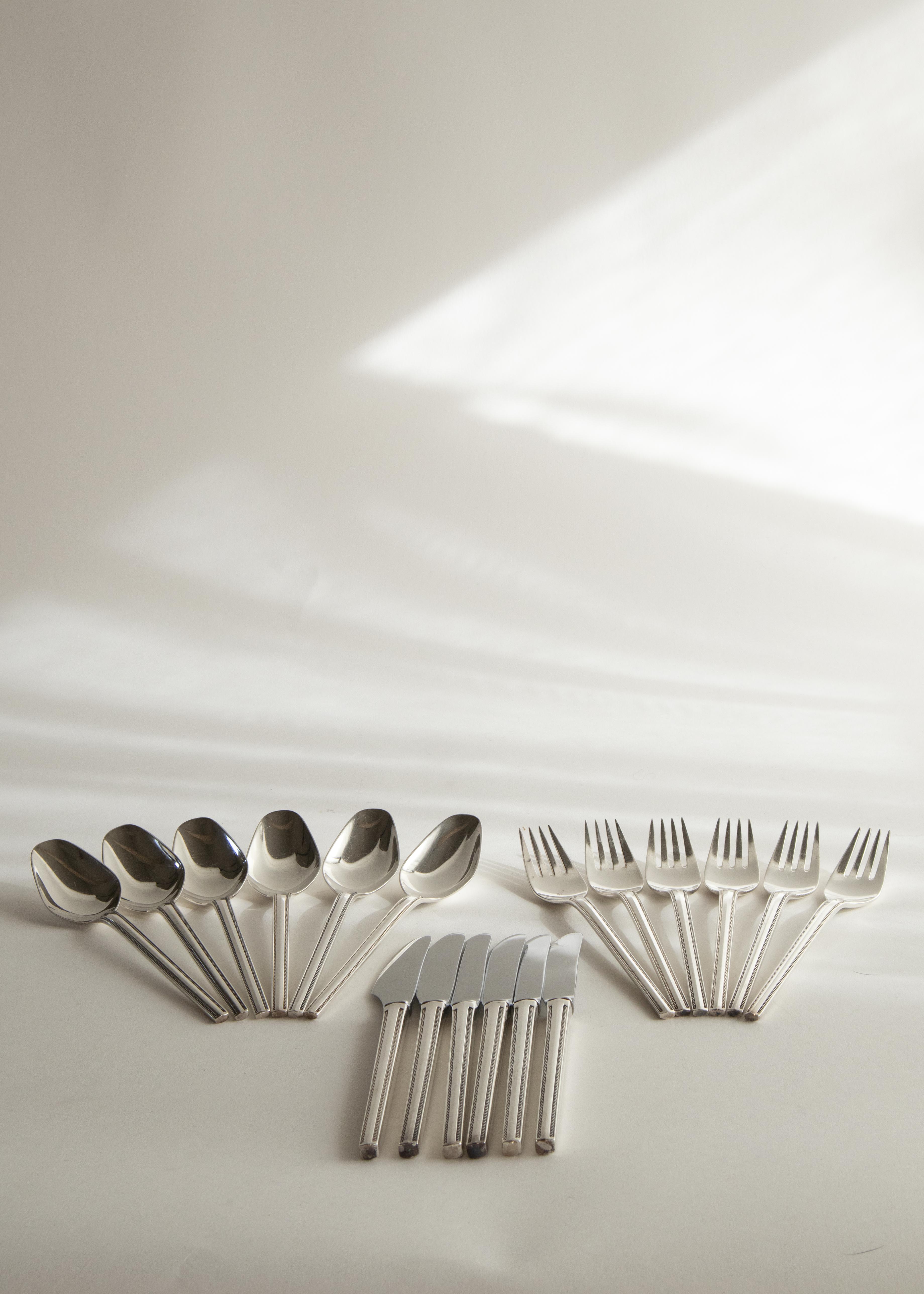 Bestickset Frigast, 18 delar