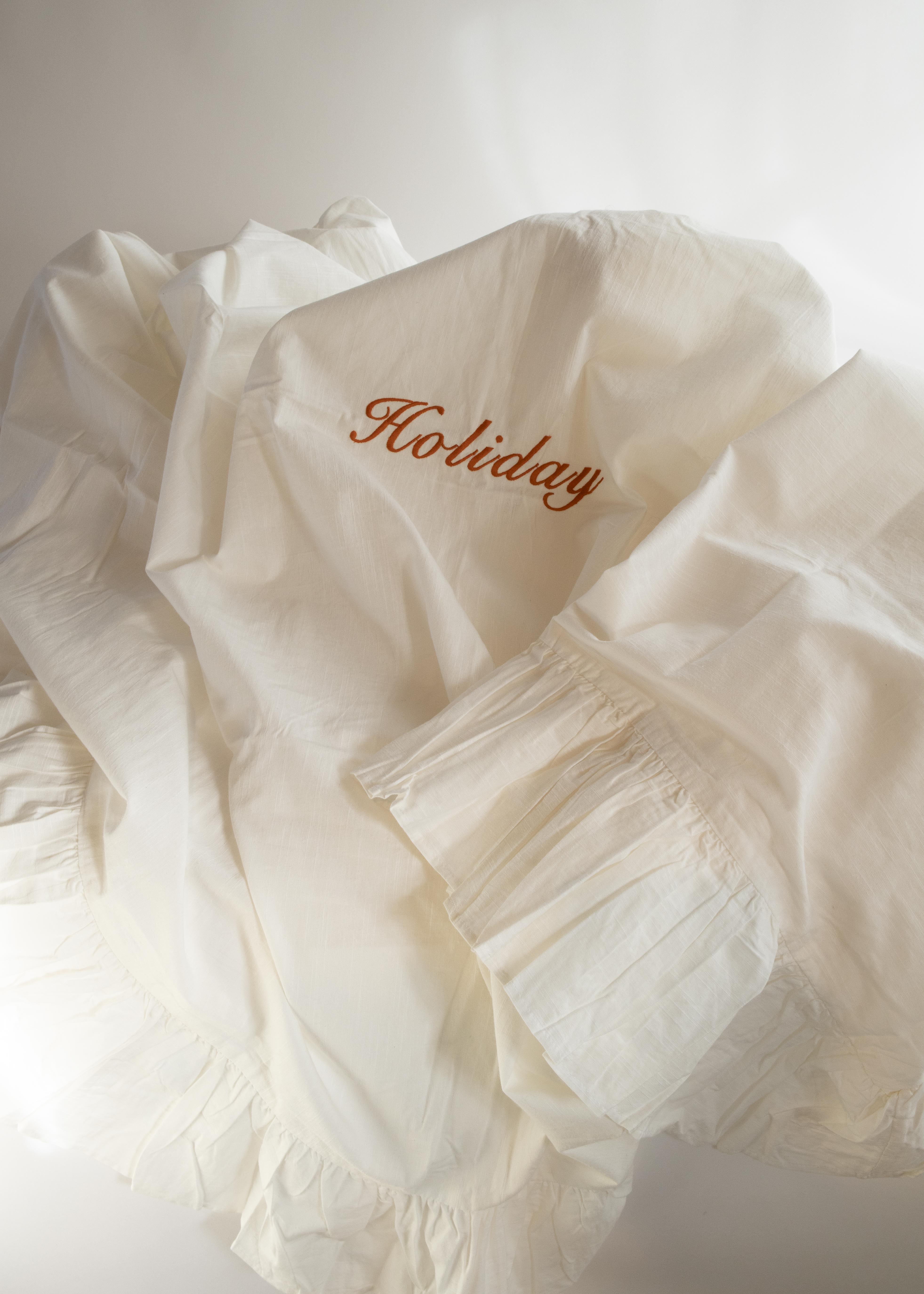 Bordsduk Holiday Ruffle