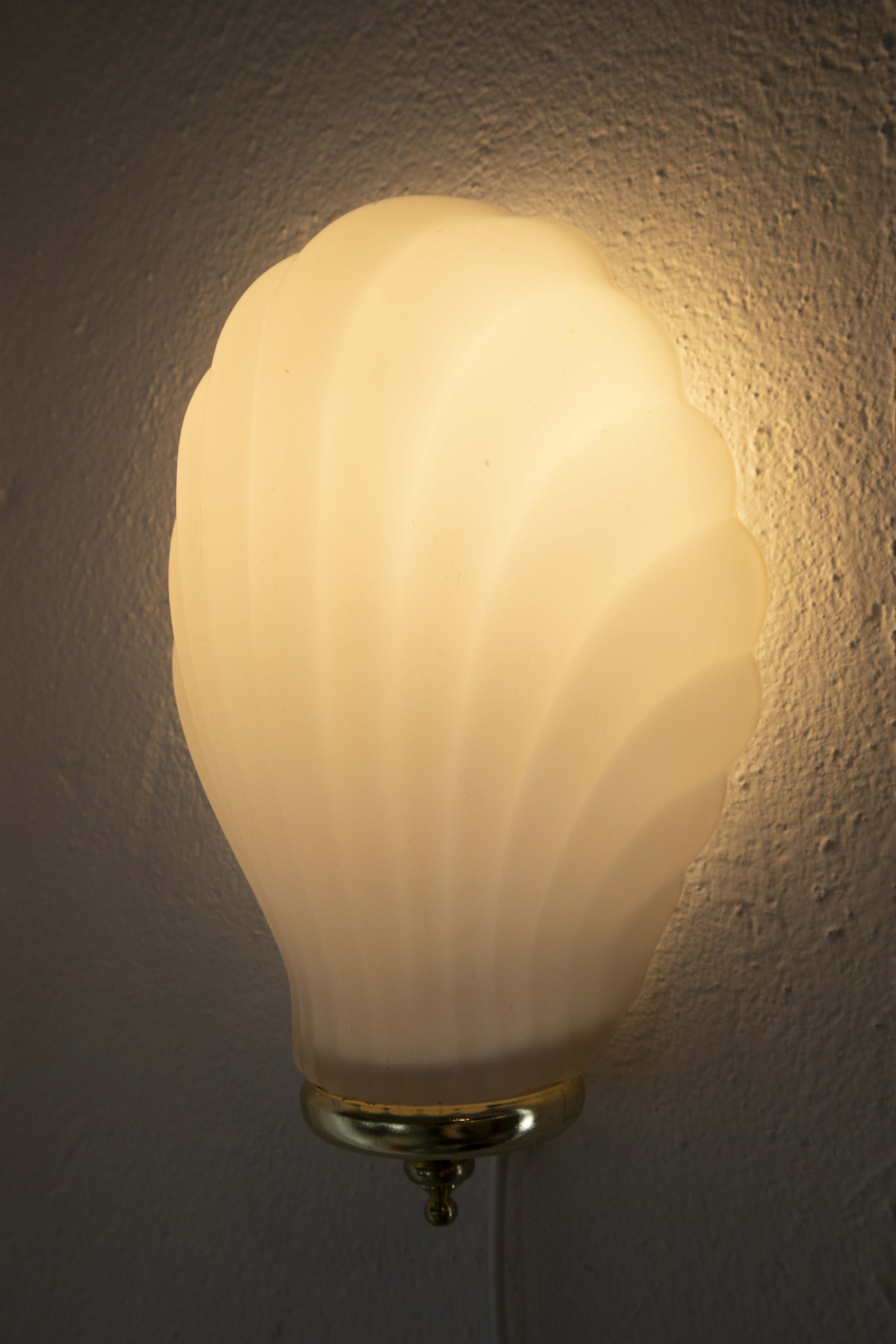 Vägglampa snäcka