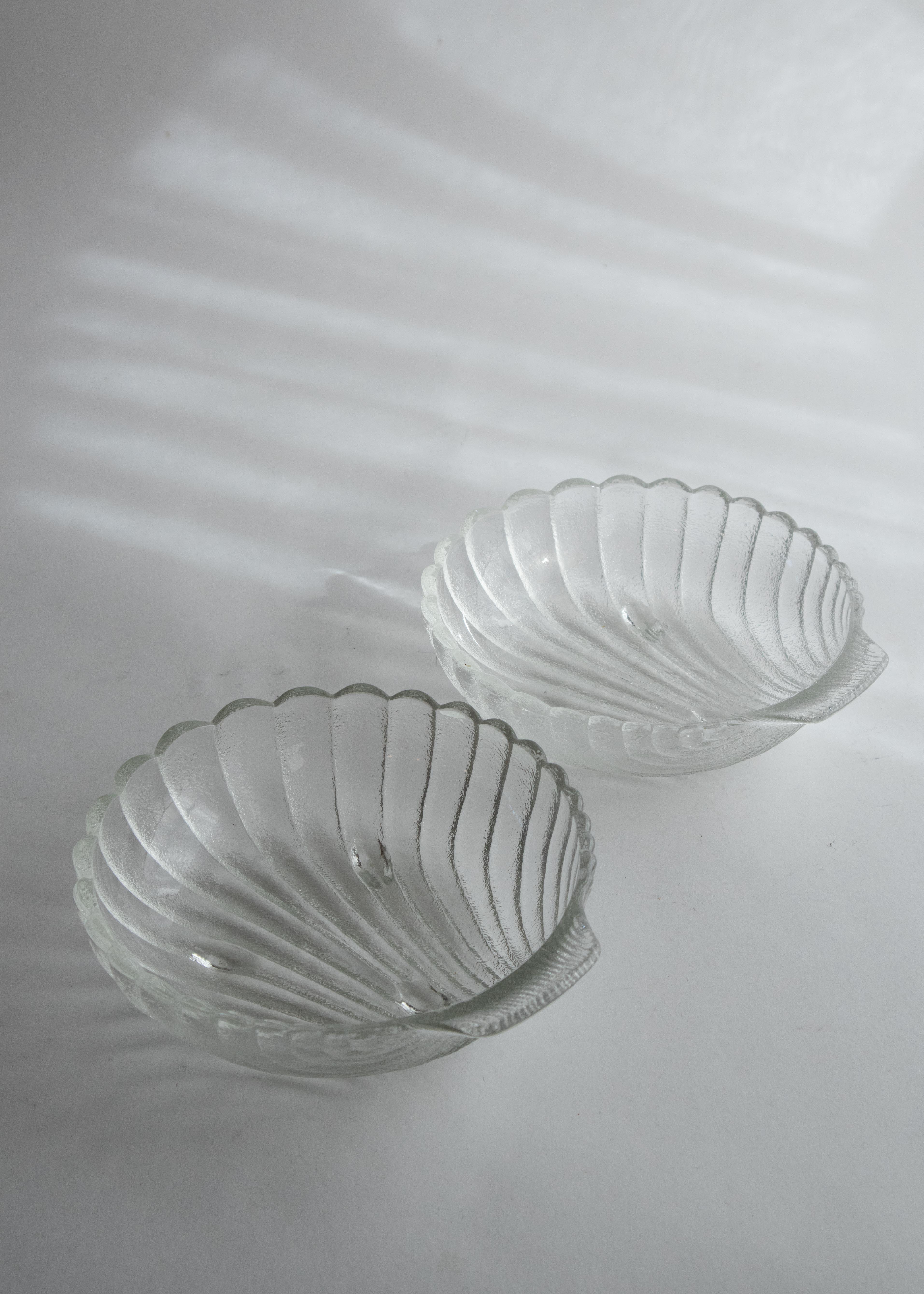 Scallop Bowl Pressed Glass