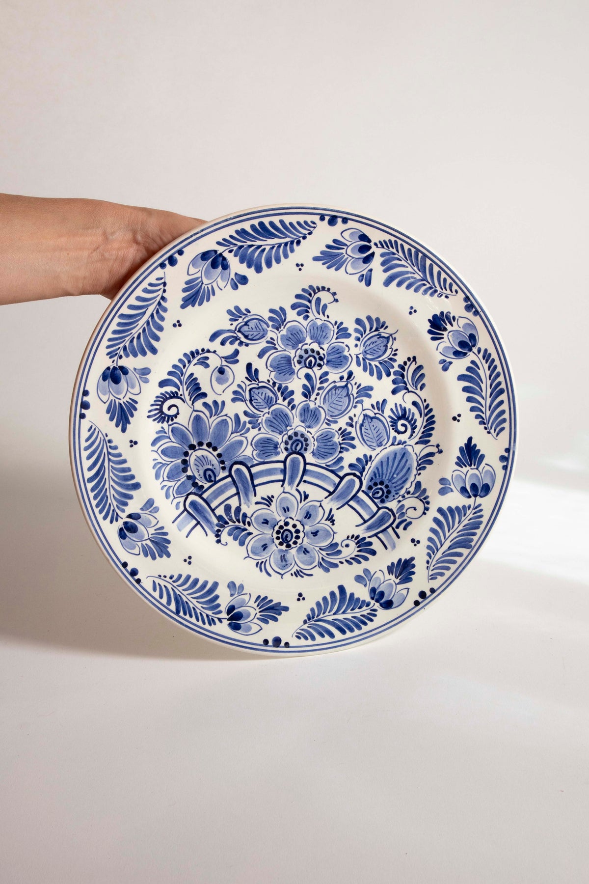 Väggtallrik Delft