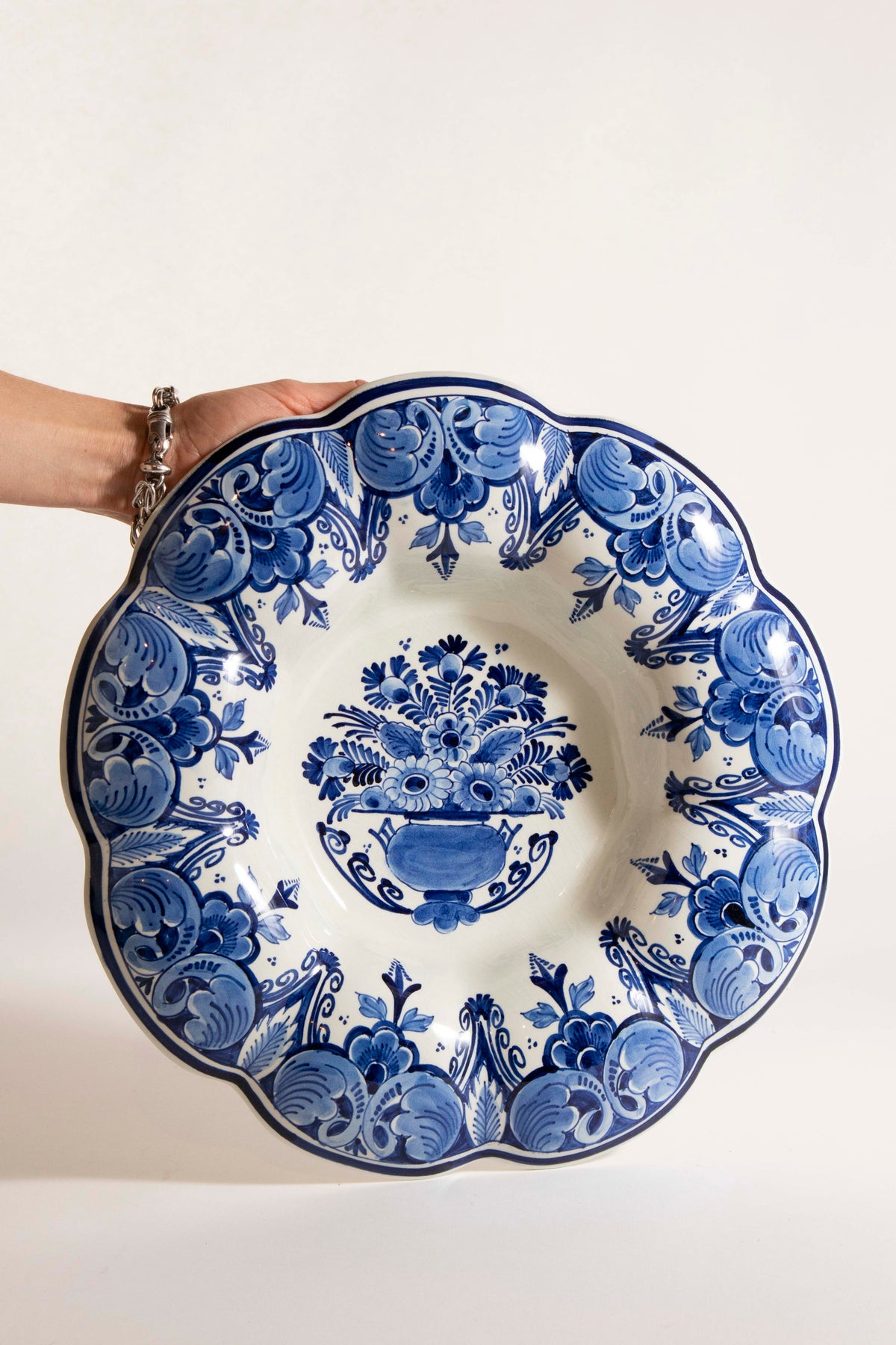 Väggtallrik Delft